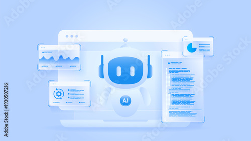 AI workflow automation artificial intelligence. ai agent workflow dashboard machine learning architecture data processing system, coding, analytics diagram and automation flow system.