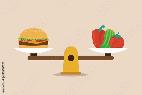 Fast Food vs Healthy Choices