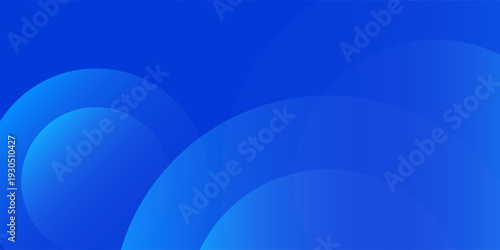 Vibrant Blue Abstract Circles Background With Smooth Gradients For Modern Digital Design.vector eps10