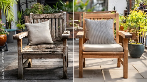 The Power of Restoration – Before and After Outdoor Furniture Transformation