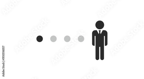 Man in Suit Standing with Three Colleagues.