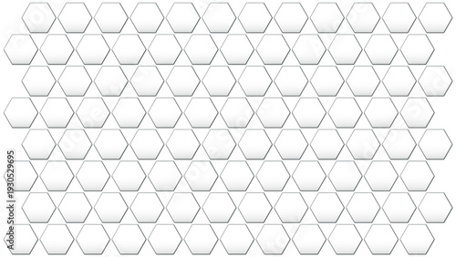 Abstract background with hexagons Abstract hexagon polygonal pattern background vector Abstract honeycomb background in grey color. Vector illustration