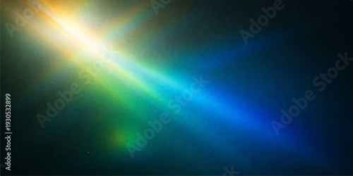 Abstract blue background design featuring glowing light rays and motion energy waves with a dark space texture and shining flare beams for a modern art backdrop animation loop