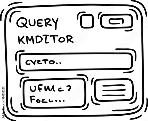 Query Kmditor Interface Design