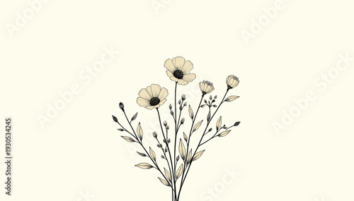 A clean, neutral beige background evoking simplicity and calm. Perfect for showcasing products, text overlays, or as a versatile element for website d