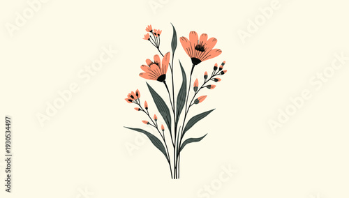 A clean, solid beige background creates a versatile canvas for various design projects. Ideal for product mockups, website elements, or minimalist com