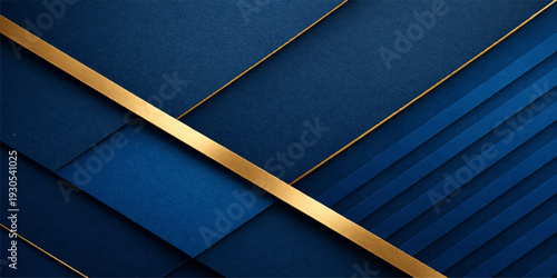 Isolated wooden bamboo chopsticks for traditional Japanese sushi are placed on a blue and white striped background