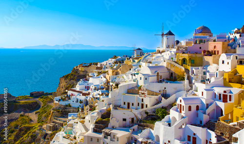 Photos Travel holiday concept photo. Santorini island / Greece