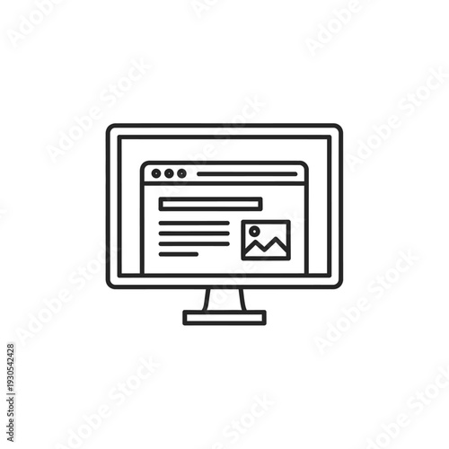 Creative Digital Workspace Illustration for Technology and Innovation Concepts