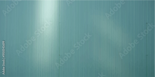 Abstract teal brushed metal texture.  Seamless, shiny, metallic background with vertical lines. Ideal for modern designs and industrial themes.