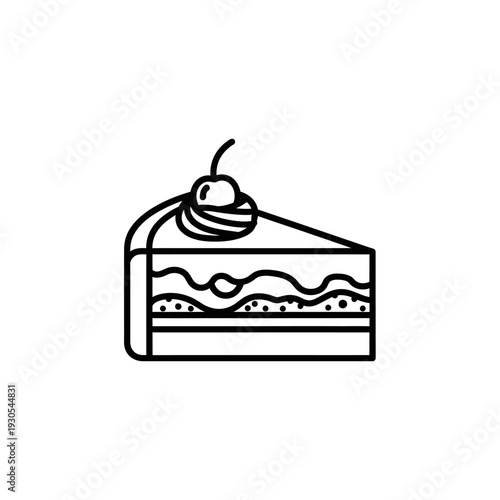 Delicious Slice of Cheesecake with Cherry Topping and Whipped Cream