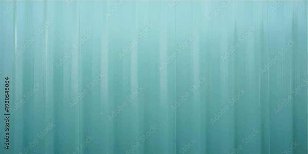 Obraz premium Shiny emerald green metallic background texture with vertical light reflections