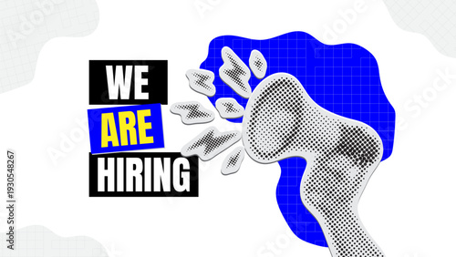 We are hiring. we're hiring creative concept. Hiring creative work. open vacancy design, Join our team social media poster design.  Hiring recruitment open vacancy design. Creative Job poster.