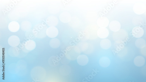 Tableau sur toile Summer Background, with Blurred bokeh abstract bright light on sky blue