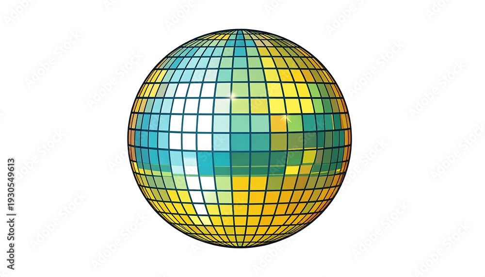 Obraz premium Global Temperature Visualization - A Grid-Based Representation of Climate Data.