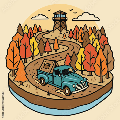 Autumn Road Trip Adventure