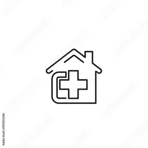 Healthcare and Medical Assistance Icon for Hospital and Clinic Settings