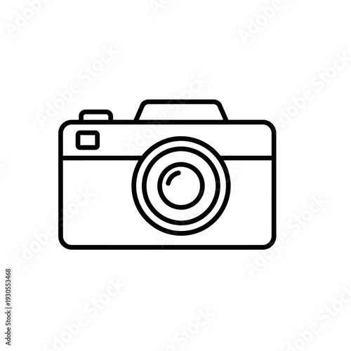 High-Quality Photography Equipment and Camera Setting Illustration