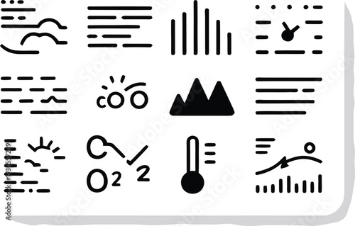 Weather Forecast Symbols and Graphics