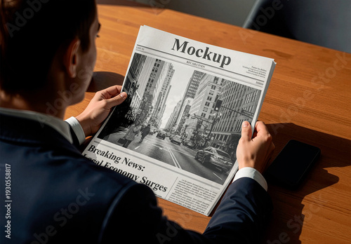 Newspaper Advertisement Mockup