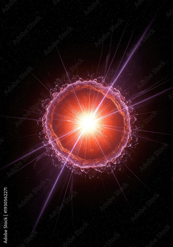 Fototapeta premium Dynamic abstract visualization depicting a point of infinite convergence, intense gravity, and dimensional collapse in deep, dark space, dimension, science, motion