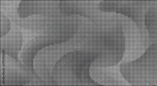 Abstract geometric pattern with intricate black and white design elements.