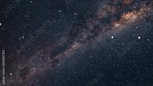 Colorful Cosmic Nebula Clouds Moving in Space – 4K Background