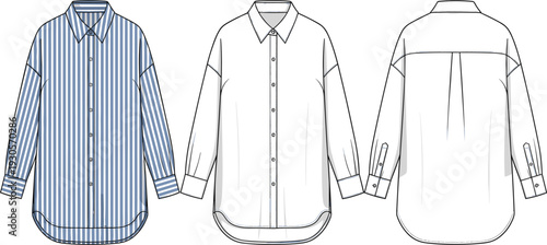 sweatshirt, mock, neck, hoodie, zip, blouse, sleeve, puff, anorak, dress, trousers, pants, skirt, vector, fashion, technical, flat, sketch, template, pleated, apparel, clothing, garment, outline, draw