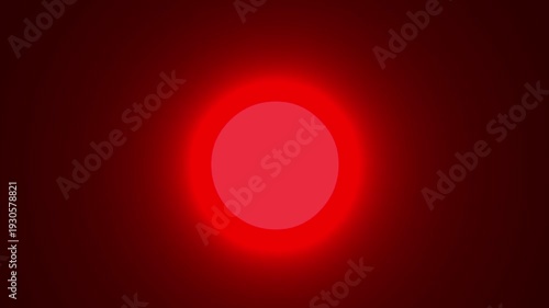 Flashing strobe lights from an emergency vehicle defocused to create a smooth bokeh background Emergency flashing lights night. Police flashing light.