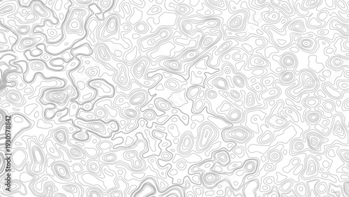Topographic map background geographic line map with elevation assignments. Modern design with White background with topographic wavy pattern design.paper texture Imitation of a geographical map shades