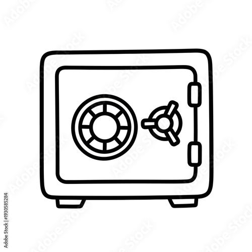 Secure Safe with Lock Combination, High Security Storage for valuables