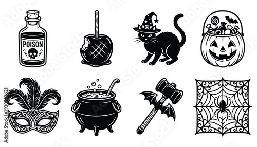 Spooky Halloween Vector Collection