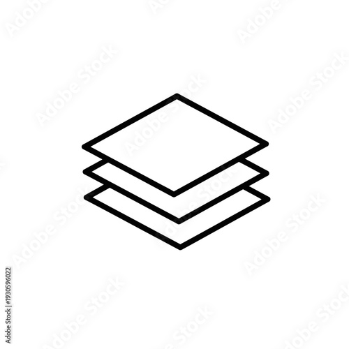 Abstract Image of Layered Geometric Shapes for Modern Design Projects