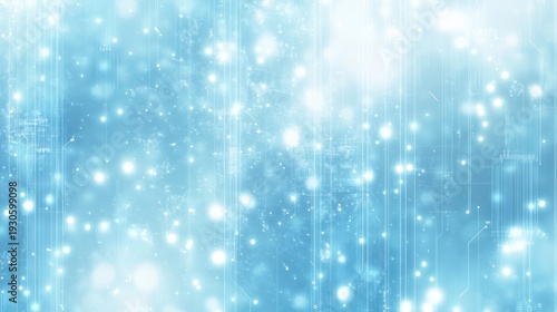 Abstract light effect, digital background, soft blue tones, decorative