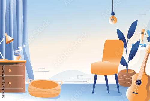 Kitten Pet Care Vector Flat Illustration for E-commerce Shopping Festival