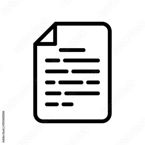 Close-up of a Document with Text and Paper Notes for Business or Academic Use