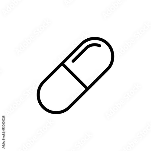 Close-up of a medicine capsule pill symbolizing healthcare and medicine