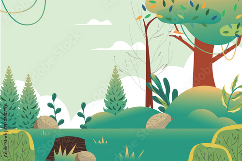 Kitten Pet Care Vector Flat Illustration for E-commerce Shopping Festival