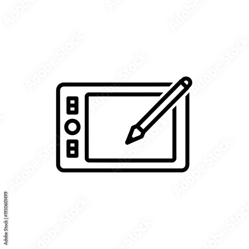 Digital Drawing Tablet with Stylus for Creative Design and Artwork