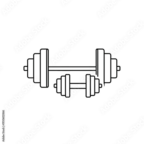 Fitness Equipment with Dumbbells and Barbell for Strength Training Workout