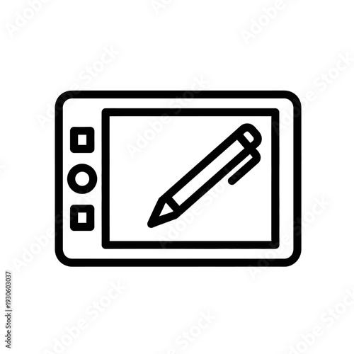 Graphic Tablet with Pen for Digital Drawing and Creative Design