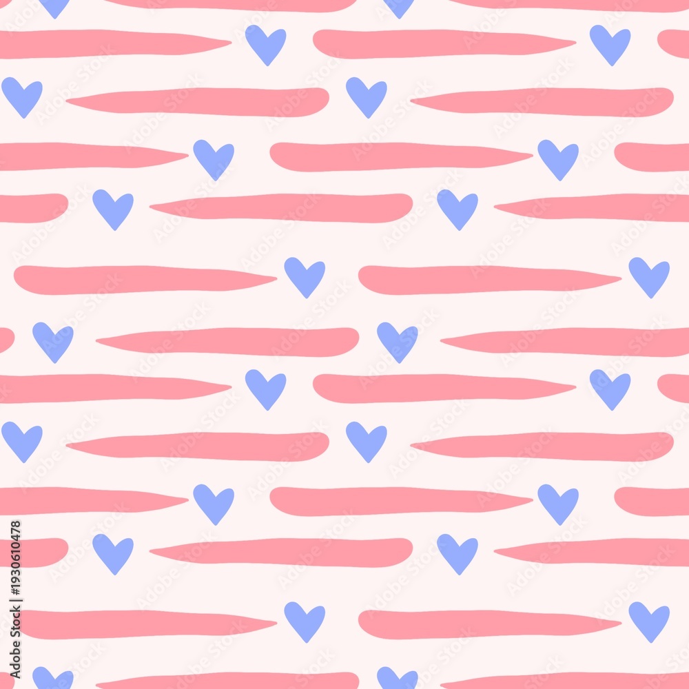 Obraz premium seamless pattern with ribbons