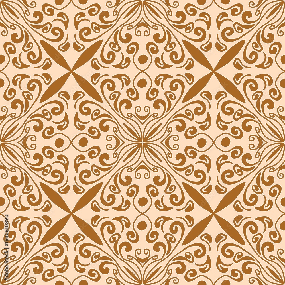 Fototapeta premium seamless floral pattern