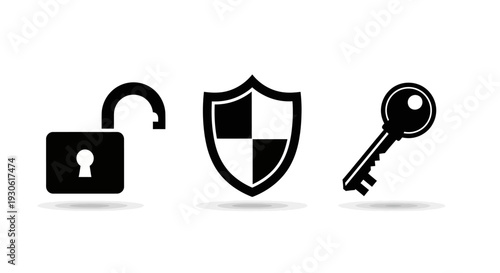 Secure protection and access symbols for safety and privacy
