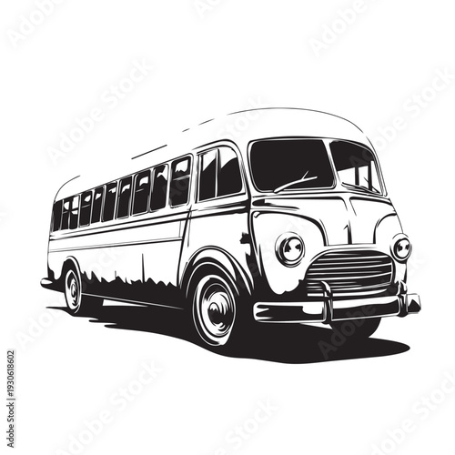 bus vector illustration