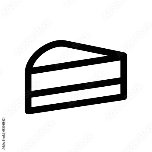 Minimalist Slice of Cheesecake with Crispy Edges on White Background