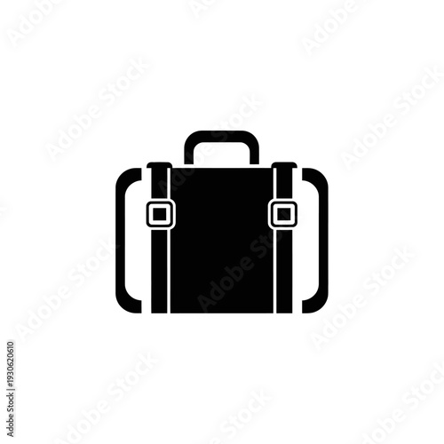Minimalist Travel Backpack Icon for Adventure and Exploration