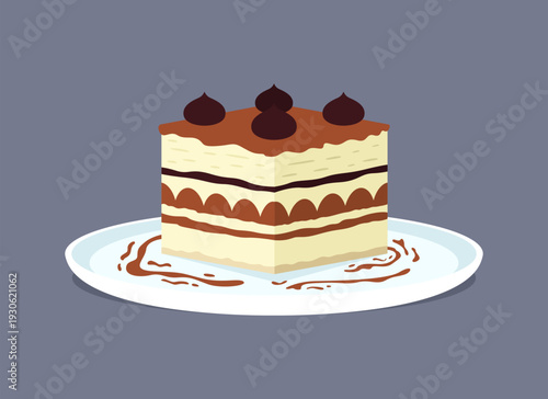 piece of cake illustration