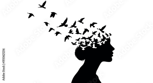 Empowering women's day celebration with freedom and equality conceptstrator Artwork