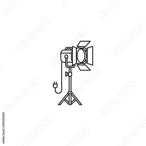 Professional Studio Lighting Equipment for Photographic and Video Production